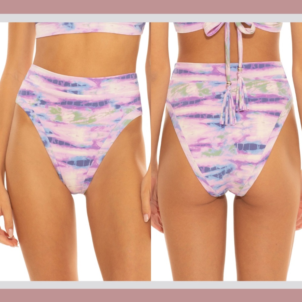 NEW ISABELLA ROSE [ Large ] Under One‎ Sky High Waist Bikini Bottoms